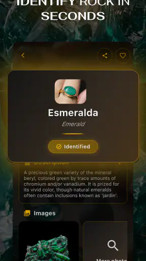 Rock & Crystal Identifier App screenshot