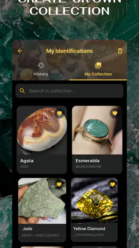 Rock & Crystal Identifier App screenshot