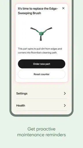 Roomba Home screenshot