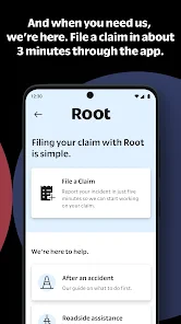 Root: Better car insurance screenshot
