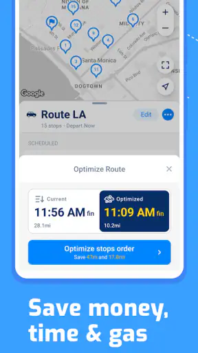 Route Planner, Delivery, MyWay screenshot