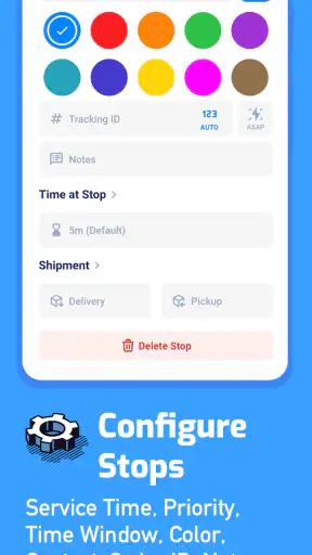 Route Planner, Delivery, MyWay screenshot