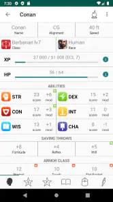 RPG Scribe Pathfinder & 3.5e screenshot