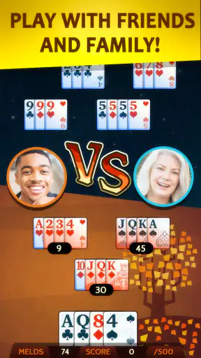 Rummy 500 screenshot
