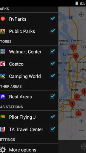 RV Parks & Campgrounds screenshot
