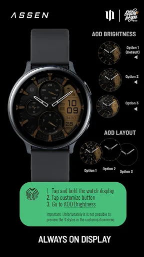 S4U Assen - Hybrid watch face screenshot