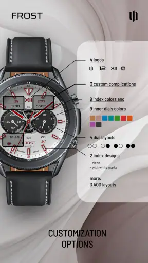 S4U Frost - classic watch face screenshot