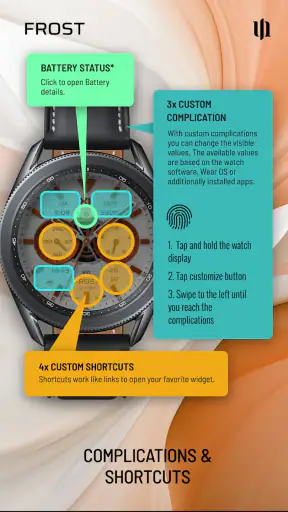 S4U Frost - classic watch face screenshot
