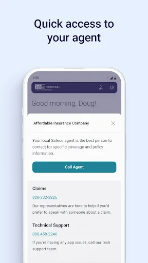 Safeco Mobile screenshot