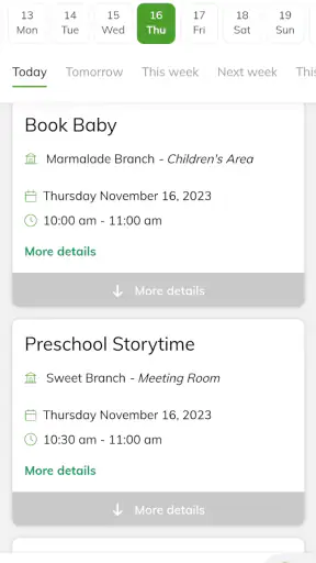 Salt Lake City Public Library screenshot