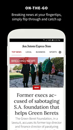 San Antonio Express-News screenshot
