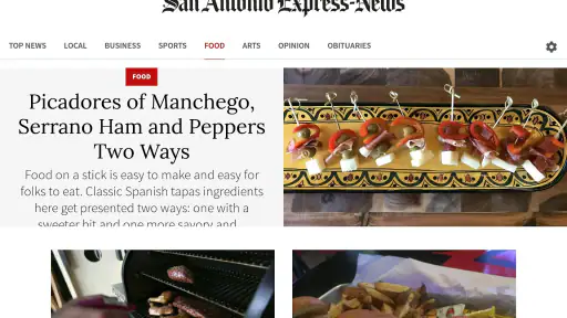 San Antonio Express-News screenshot