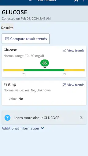 Sanford Health screenshot