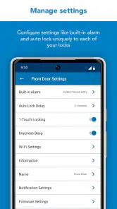 Schlage Home screenshot