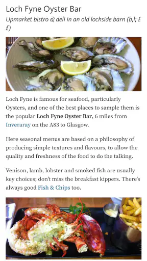 Scotland’s Best: Travel Guide screenshot