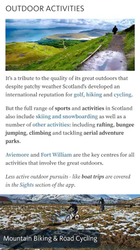 Scotland’s Best: Travel Guide screenshot