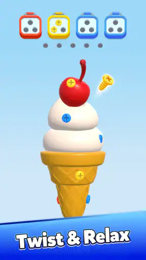 Screw Out 3D: Nut Sort Jam screenshot