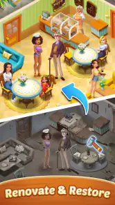 Seaside Escape®: Merge & Story screenshot