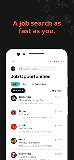 Seasoned Service Industry Jobs screenshot