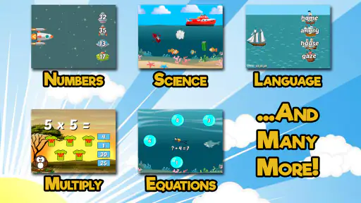 Second Grade Learning Games SE screenshot