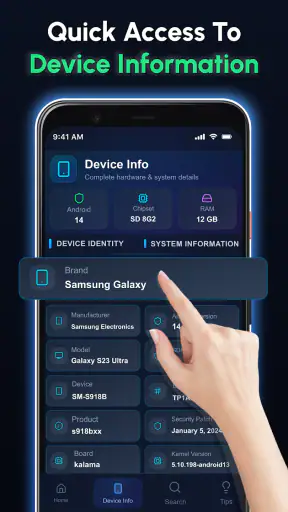 Secret Codes & Device Info screenshot