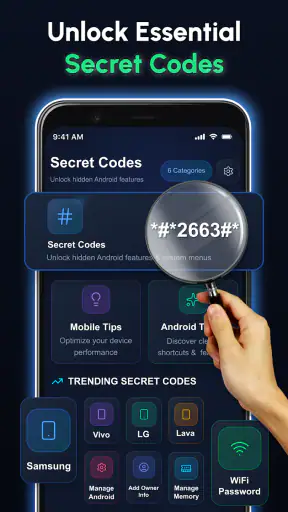 Secret Codes & Device Info screenshot