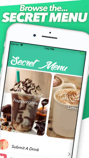 Secret Menu for Coffee Recipes screenshot