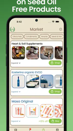 Seed Oil Scout: Healthy Dining screenshot