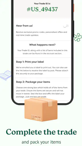 Sell books with World of Books screenshot