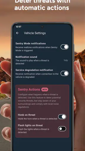 Sentry Pro for Tesla screenshot