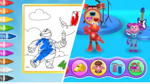 Sesame Street Games Club screenshot