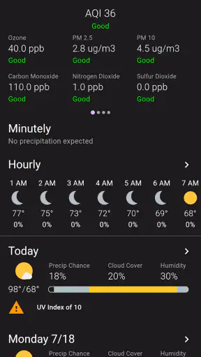 Shadow Weather screenshot