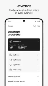 Shop Samsung screenshot