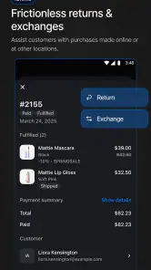 Shopify Point of Sale (POS) screenshot