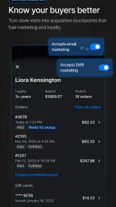Shopify Point of Sale (POS) screenshot