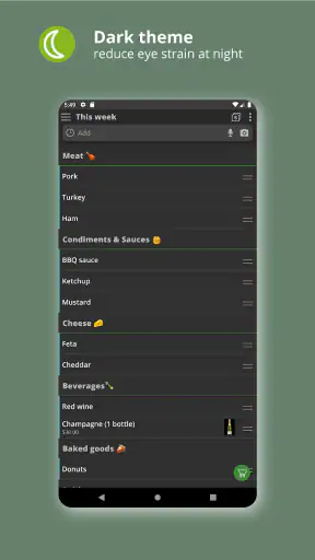 Shopping List: BigBag Pro screenshot