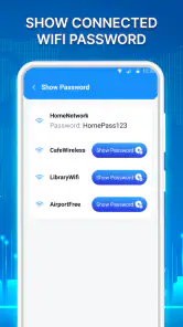 Show Wifi Password: Wifi List screenshot