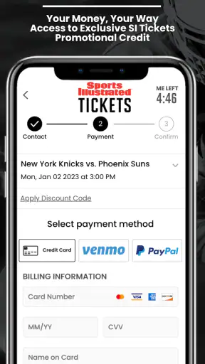 SI Tickets screenshot