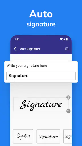 Signature On Docs & Photos screenshot