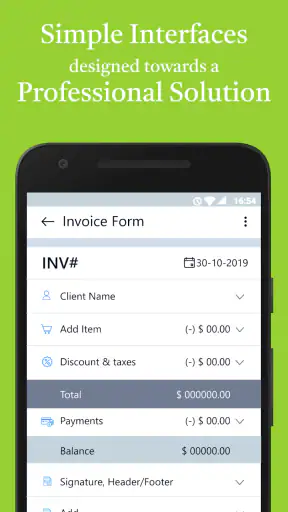Simple Invoice Manager screenshot
