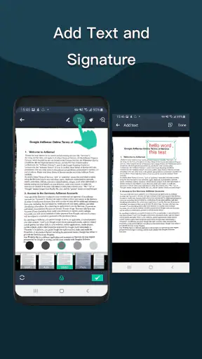 Simple Scan - PDF scanner App screenshot