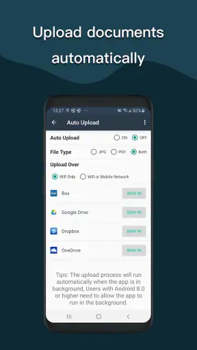 Simple Scan - PDF scanner App screenshot