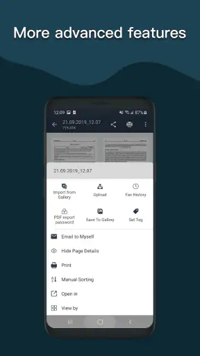 Simple Scan - PDF scanner App screenshot