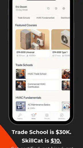 SkillCat: HVAC & EPA 608 screenshot