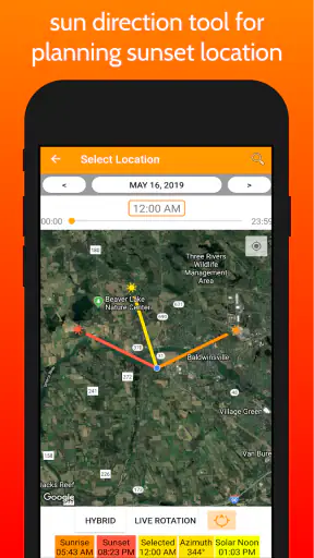 SkyCandy - Sunset Forecast App screenshot