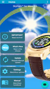 SkyHalo Weather for Wear OS screenshot