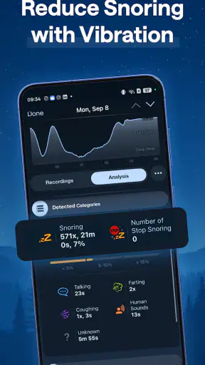 Noxogy Sleep Tracker & Snore screenshot