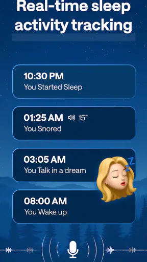 Noxogy Sleep Tracker & Snore screenshot