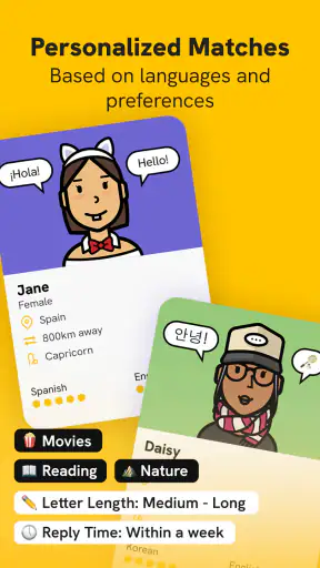 Slowly: Make Global Friends screenshot