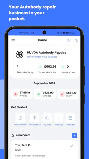 SMART Estimator App screenshot